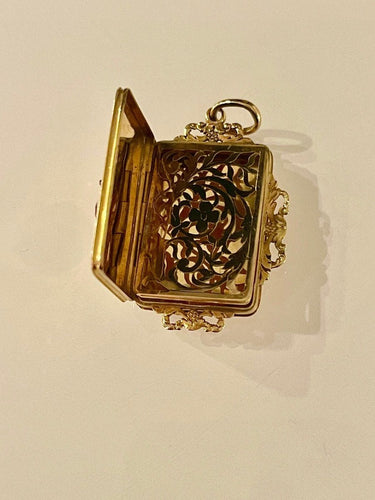 Pendentif Pendentif Vinaigrette Or Et Camée 58 Facettes 872771