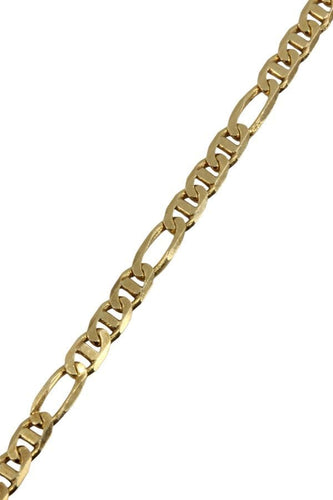 Bracelet BRACELET MAILLE FIGARO ALTERNÉE 58 Facettes 060831