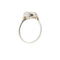 Bague 59 Bague Or blanc Aigue-marine 58 Facettes 27600