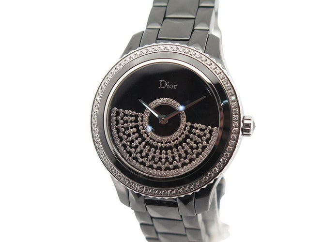 Montre montre dior viii grand bal resille diamants auto 58 Facettes 257921