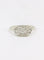 Bague 52 Bague Art-Déco Or blanc Platine Diamants 58 Facettes J180