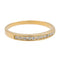 Bague 50 Bague Demi alliance Or jaune Diamant 58 Facettes 2719084CN