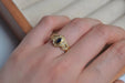 Bague Bague Saphir pavage Diamants 58 Facettes Ref1943