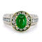 Bague 54 Bague émeraude cabochon, diamant 58 Facettes E67256F434934830B7C565629B701C58