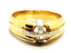 Bague 59 Bague Solitaire Or jaune Diamant 58 Facettes 1732335CN