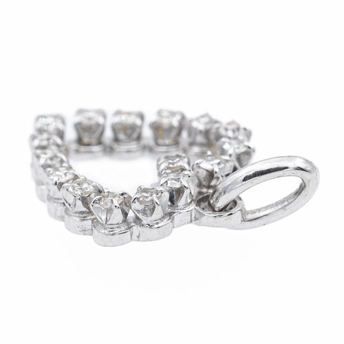 Pendentif Pendentif Or blanc Diamant 58 Facettes 2301539CN