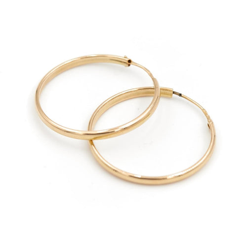 Boucles d'oreilles Boucles d'oreilles Créoles Or jaune 58 Facettes 1917645CN