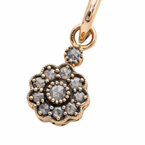 Boucles d'oreilles Boucles d'oreilles Pendantes Or rose Diamant 58 Facettes 2622577CN