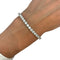 Bracelet Bracelet ligne en or blanc et diamants. 58 Facettes 31800
