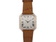 Montre vintage montre BAUME ET MERCIER lady 38260 27 mm quartz or blanc 18k 58 Facettes 252218