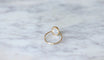 Bague Bague ancienne pierre de lune sur or jaune 58 Facettes