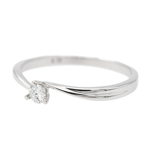 Bague 53 Bague Solitaire Or blanc Diamant 58 Facettes 2682326CD