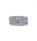 Bague 46 / Blanc/Gris / Or 750 Bague pavage diamants 58 Facettes 170020R