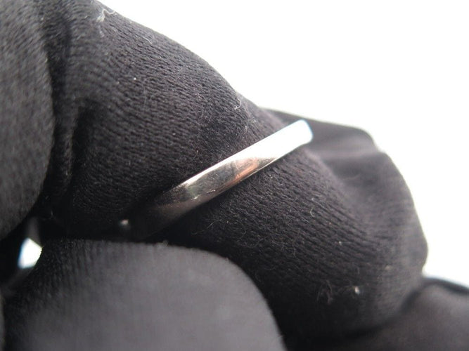 Bague 56 bague FRED force 10 mm 4b0379 taille 56 or blanc 18k & diamants 0.2ct 58 Facettes 253861