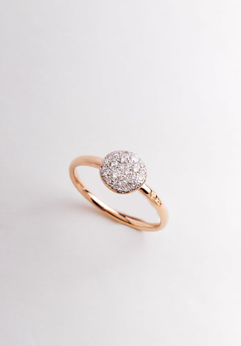 Bague 54 Bague POMELLATO Sabbia PM Or Blanc 750/1000 58 Facettes 64166-60439