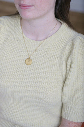 Pendentif Médaillon Ouvrant Guirlande Or jaune 58 Facettes