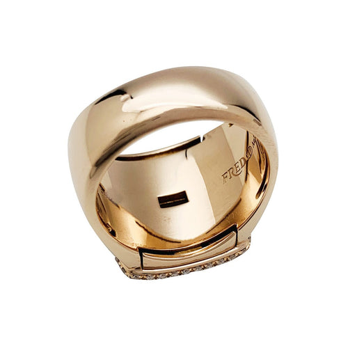 Bague 60 Bague Fred "Pain de sucre" en or rose et diamants, 7 pains de sucre. 58 Facettes 30796