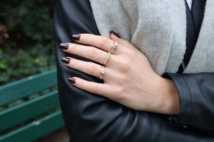 Bague 53 Bague Solitaire Or jaune Diamant 58 Facettes 1649076CN