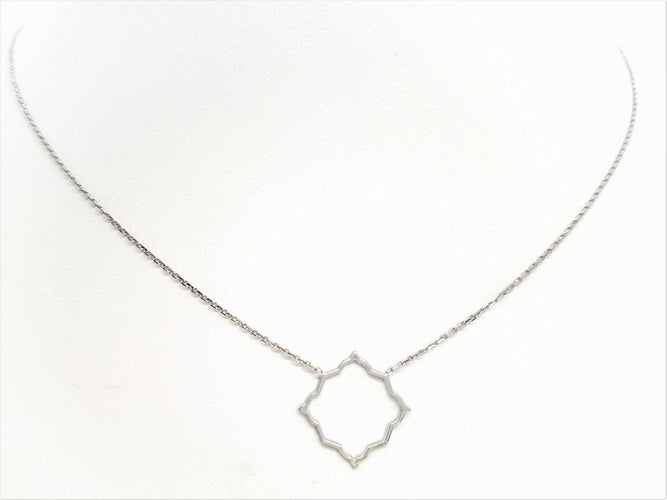 Collier Collier Transparence Or blanc 58 Facettes 578905RV