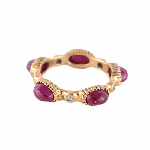 Bague BAGUE VINTAGE CARTIER OR & RUBIS 58 Facettes BO/220041 RIV