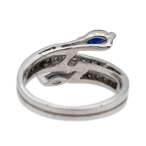 Bague 52 Bague Or blanc Saphir 58 Facettes 2307713CN