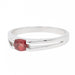 Bague 66 Bague Or blanc Rubis 58 Facettes 2461185CN