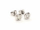 Boucles d'oreilles Boucles d'oreilles Or blanc Diamant 58 Facettes 579261RV