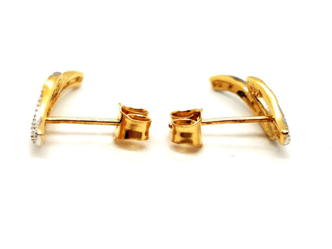 Boucles d'oreilles Boucles d'oreilles Or blanc Diamant 58 Facettes 1740881CN