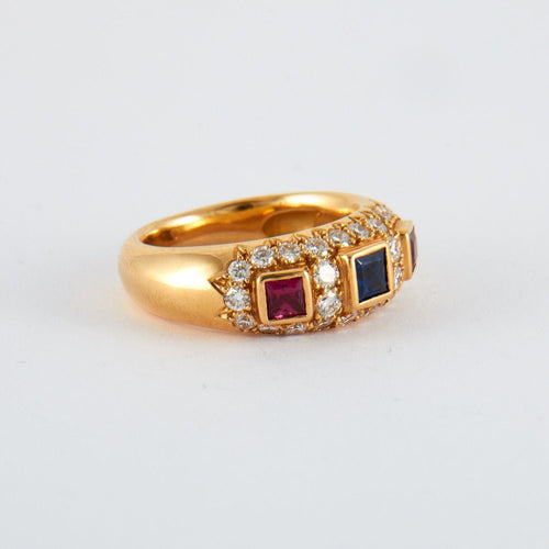 Bague 52 Bague Carrée 58 Facettes 2.131