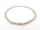 Collier vintage collier HERMES maille cordage noeuds marins argent massif 58 Facettes 257141