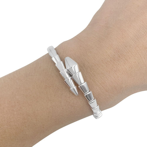Bracelet Bracelet Bulgari or blanc, Serpenti Viper. 58 Facettes 32458