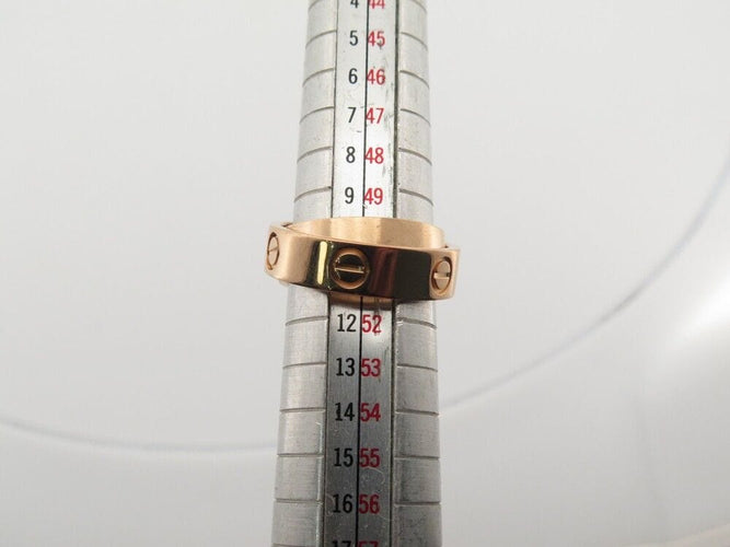 Bague 50 bague CARTIER double love en or rose 18k pendentif 58 Facettes 256980