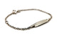 Bracelet Bracelet Gourmette Or blanc 58 Facettes 1152878CD