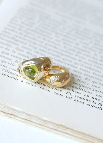 Bague Bague jonc constellation diamants 58 Facettes