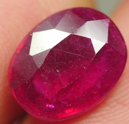 Gemstone Rubis 5,40cts 58 Facettes 383