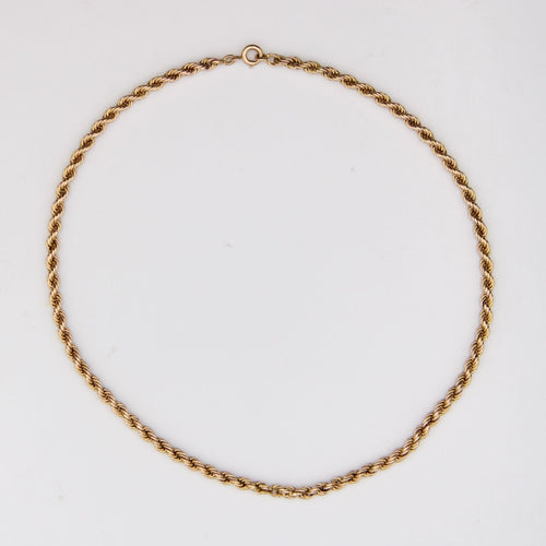 Collier Collier en or torsadé 58 Facettes CVCO14