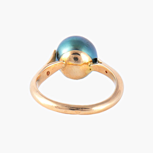 Bague 57 Bague Perle de Tahiti 58 Facettes