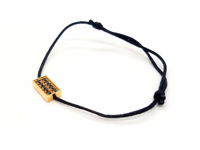 Bracelet Bracelet Cordon Or rose Diamant 58 Facettes 578824RV