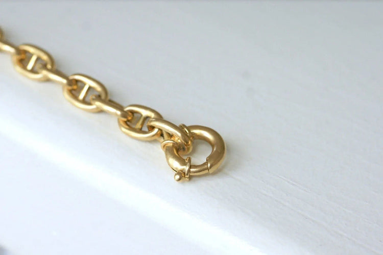 Bracelet Bracelet maille marine en or jaune 58 Facettes