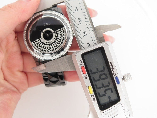 Montre montre dior viii grand bal resille diamants auto 58 Facettes 257921