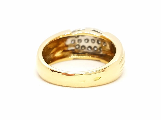 Bague 54 Bague Or jaune Diamant 58 Facettes 698547CN