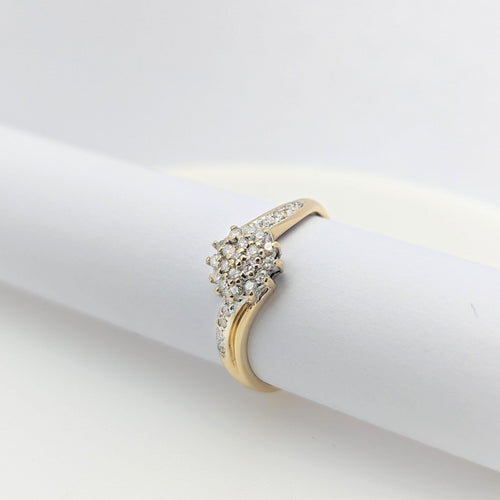 Bague Bague en or jaune et diamants 58 Facettes 24957