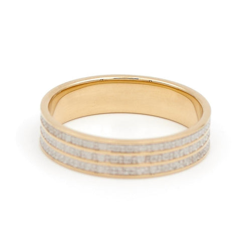 Bague 57 Bague Alliance Or jaune 58 Facettes 1719197CN