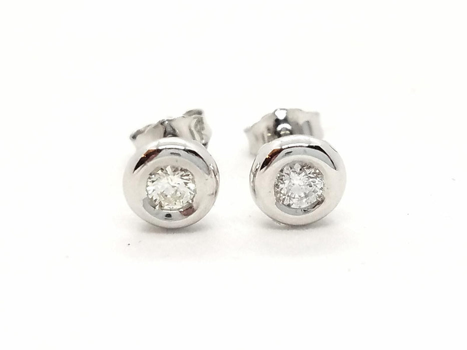 Boucles d'oreilles Boucles d'oreilles Or blanc Diamant 58 Facettes 579262RV