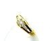 Bague 54 Bague diamant en or jaune 58 Facettes