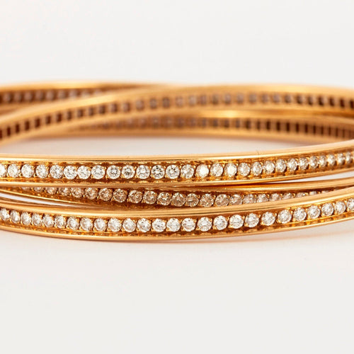 Bracelet CARTIER- Bracelet Trinity Diamants 58 Facettes