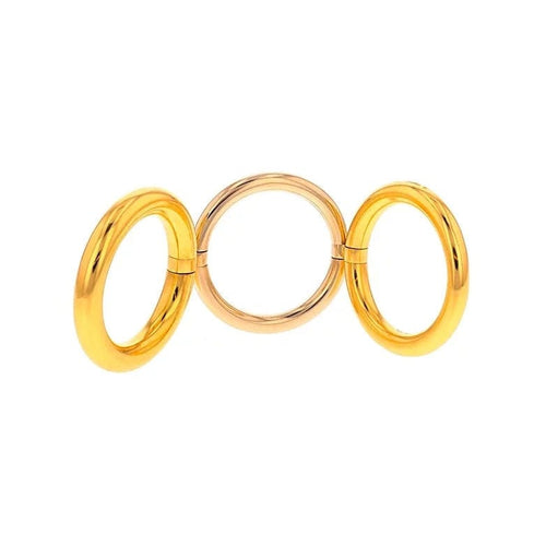 Bague 54.5 Bague signée POMELLATO 2 ors 25.31 g 58 Facettes 194068