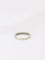 Bague Demi-Alliance or blanc diamants 0,3 ct 58 Facettes J75