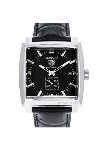 Montre Montre TAG HEUER Monaco Calibre 6 37 x 37 mm Automatique WW2110 58 Facettes 63319-59541