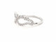 Bague 52 Bague Aile d'ange Or blanc Diamant 58 Facettes 579301RV